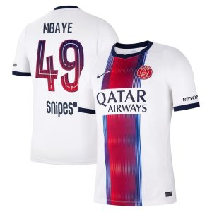Maillot PSG Exterieur 2026 2027 Mbaye
