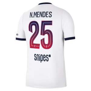Maillot PSG Exterieur 2026 2027 Mendes