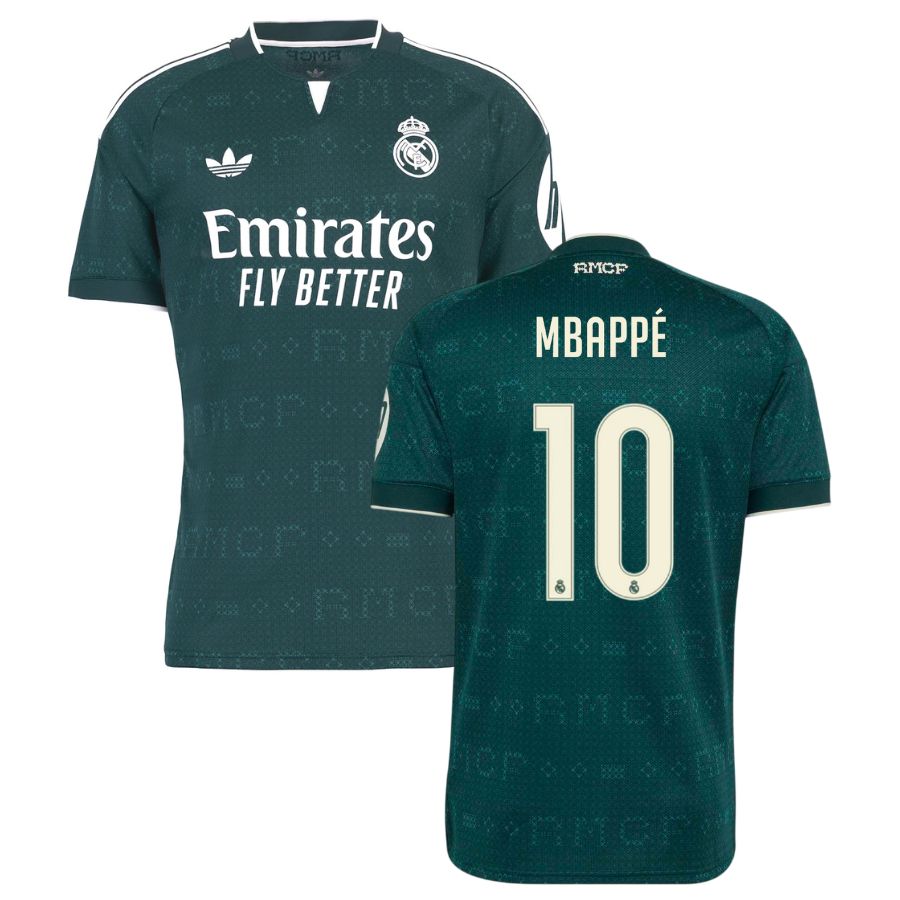 Camiseta Real Madrid Visitante 2026 2027 Mbappé