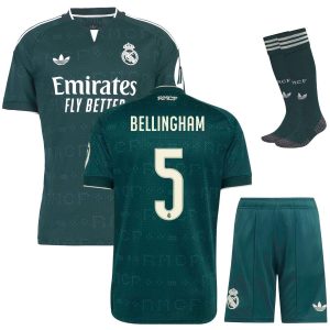 Maillot Real Madrid Kit Enfant Exterieur 2026 2027 Bellingham