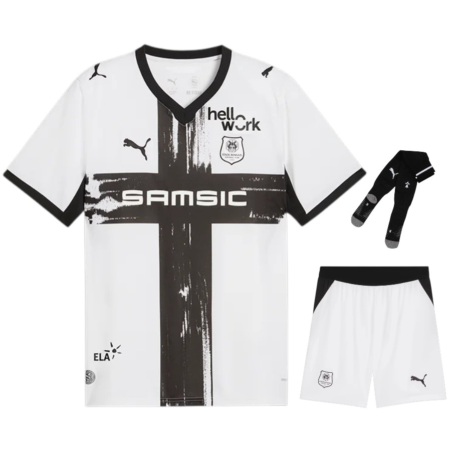 Maillot Stade Rennais Kit Enfant Exterieur 2026 2027