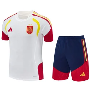 Ensemble Maillot Short Espagne 2 Etoiles 2026 2027 Blanc (1)