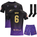 Barcelona Away Kit for Kids 2026-2027 Gavi