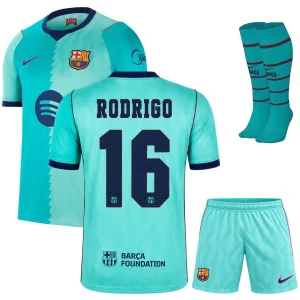 Maillot Kit Enfant Barca Third 2026 2027 Rodri