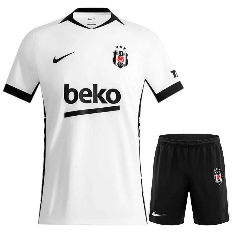 Equipación local del Besiktas 2026/2027 para niños