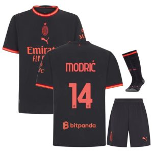 Maillot Kit Enfant Milan AC Third 2026 2027 Modric