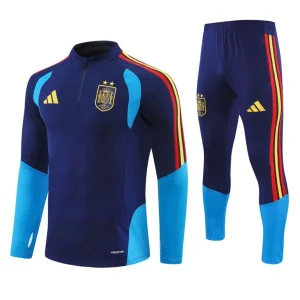 Survetement Espagne Training 2 Etoiles 2026 2027 Bleu Sombre (1)