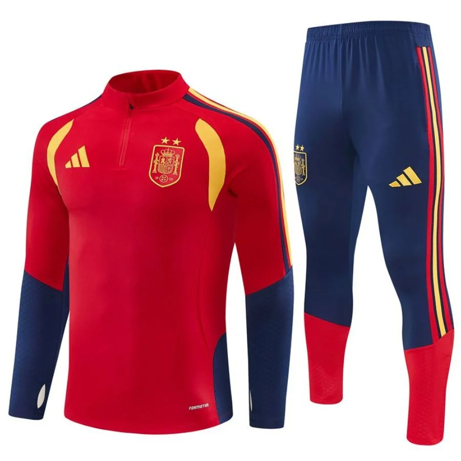 Survetement Espagne Training 2 Etoiles 2026 2027 Rouge (1)