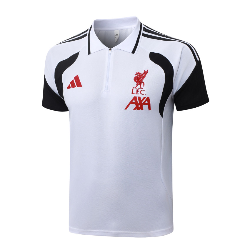 Survetement Liverpool Polo 2026 2027 Blanc Noir
