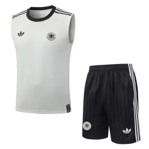 Debardeur Short Allemagne 2026 2027 Blanc Cassé