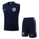 Debardeur Short Angleterre 2026 2027 Bleu Sombre