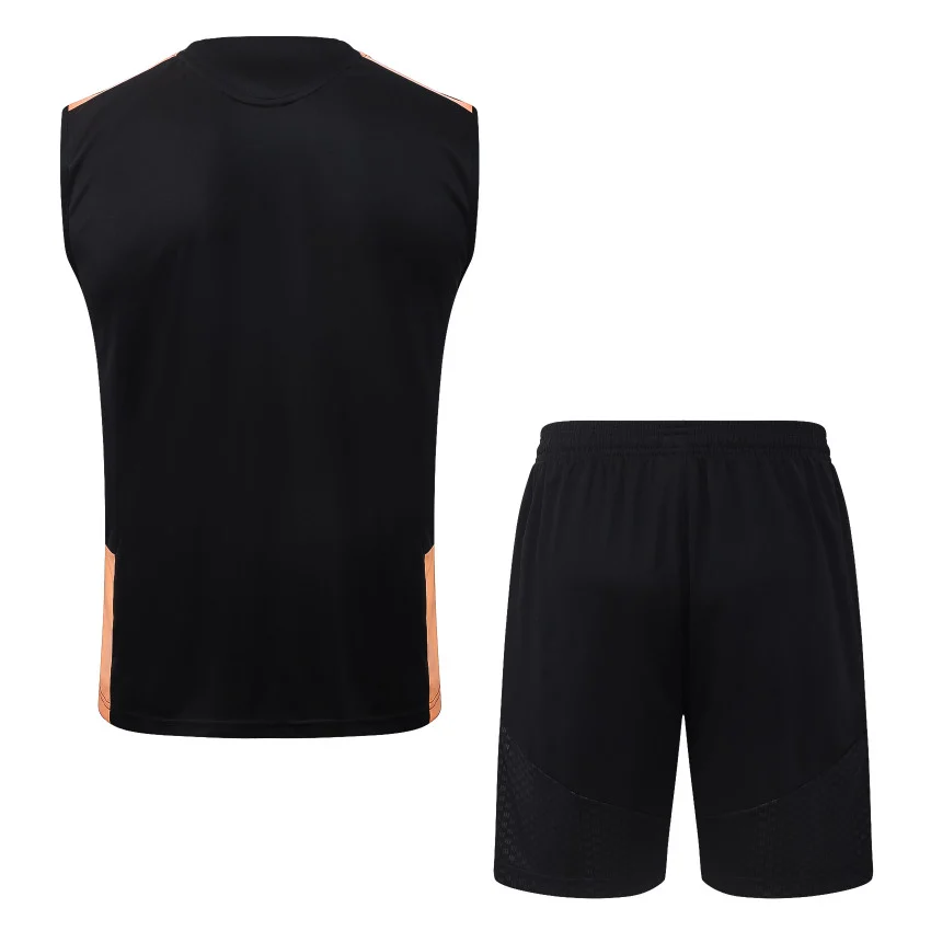 Debardeur Short Arsenal 2026 2027 Noir Orange