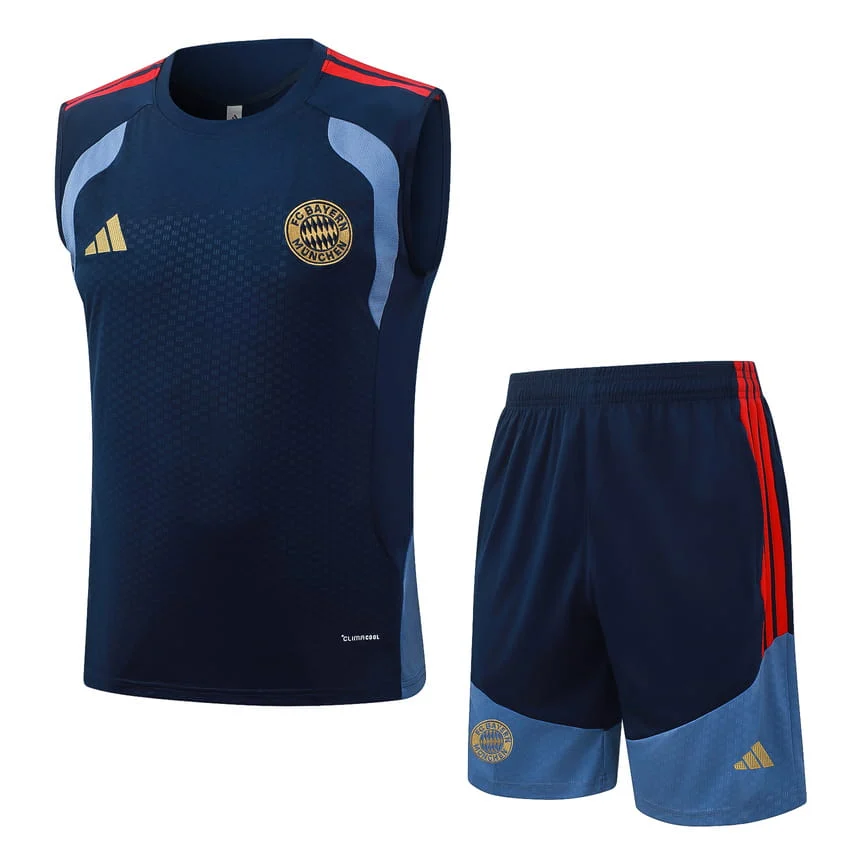 Debardeur Short Bayern Munich 2026 2027 Bleu Sombre
