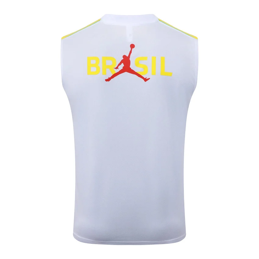 Debardeur Short Bresil 2026 2027 Blanc