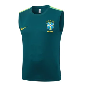 Debardeur Short Bresil 2026 2027 Vert Foncé