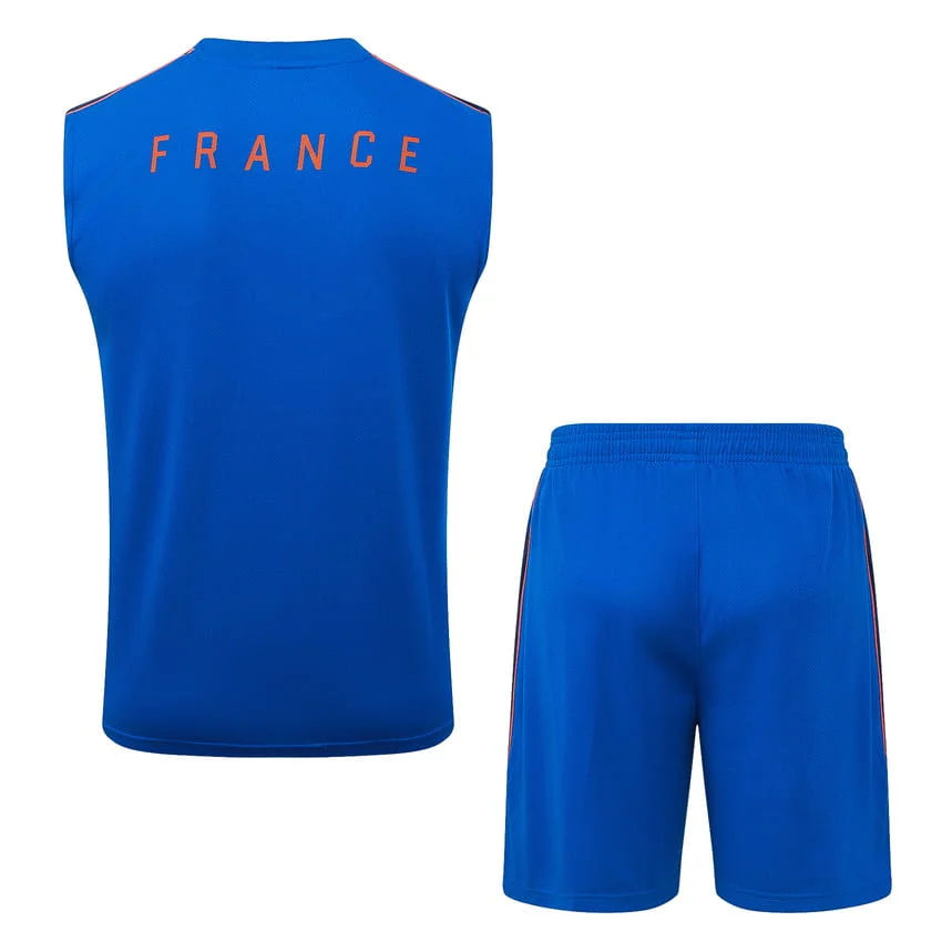 Debardeur Short Equipe de France 2026 2027 Bleu Clair