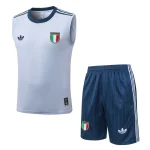 Debardeur Short Italie 2026 2027 Blanc Cassé