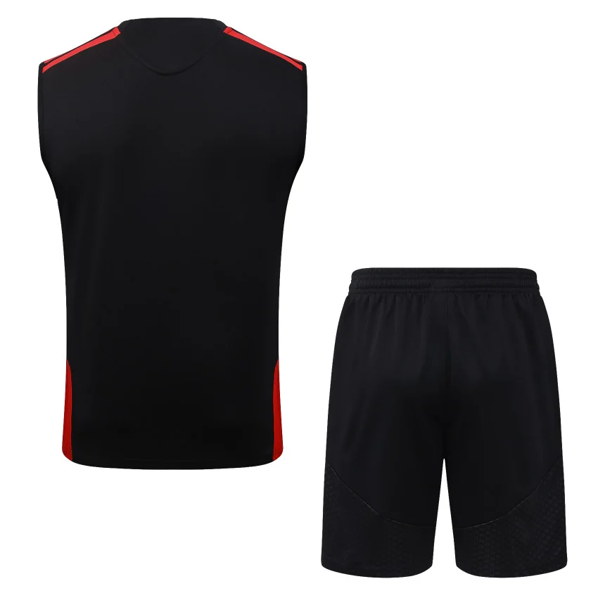 Debardeur Short Manchester United 2026 2027 Noir Charbon