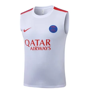 Debardeur Short PSG 2026 2027 Blanc Rouge