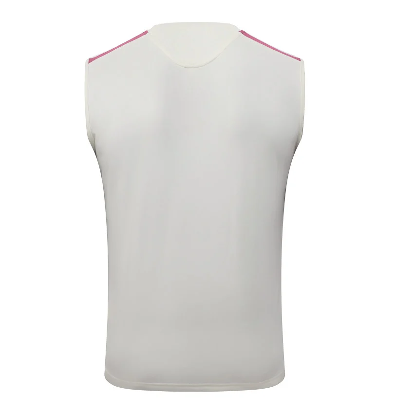 Debardeur Short Real Madrid 2026 2027 Beige Rouge