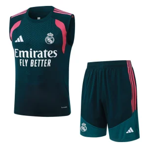 Debardeur Short Real Madrid 2026 2027 Bleu Pétrole