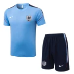 Ensemble Maillot Short Angleterre 2026 2027 Bleu Ciel