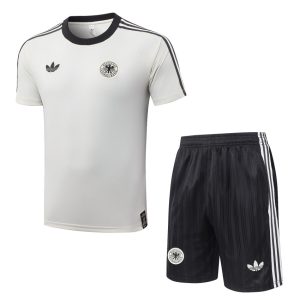 Ensemble Maillot Short Allemagne 2026 2027 Blanc Cassé