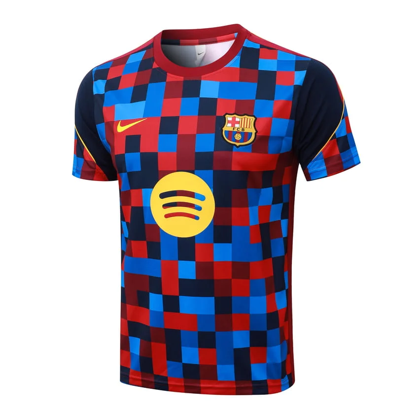 Ensemble Maillot Short Barca 2026 2027 Bleu Rouge – Image 2