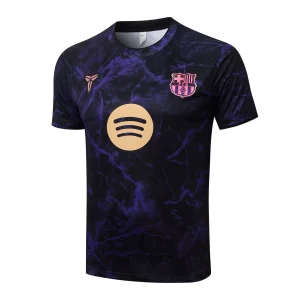 Ensemble Maillot Short Barca 2026 2027 Noir Violet (4)