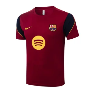 Ensemble Maillot Short Barca 2026 2027 Rouge Foncé