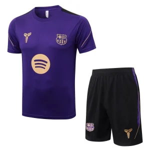 Ensemble Maillot Short Barca 2026 2027 Violet (1)