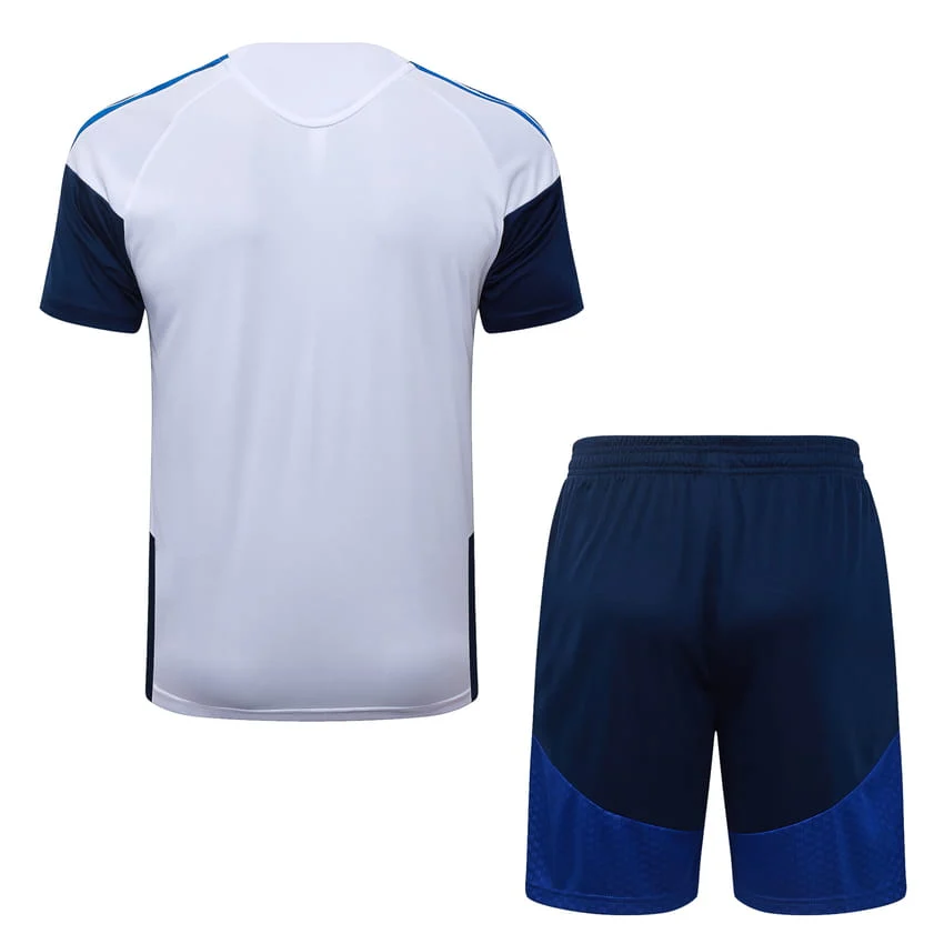 Ensemble Maillot Short Boca Junior 2026 2027 Bleu Blanc