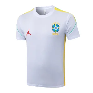 Ensemble Maillot Short Bresil 2026 2027 Blanc
