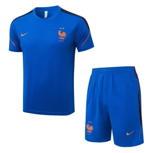 Ensemble Maillot Short Equipe de France 2026 2027 Bleu Clair