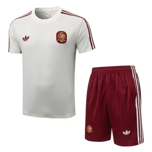 Ensemble Maillot Short Espagne 2026 2027 Blanc Rouge