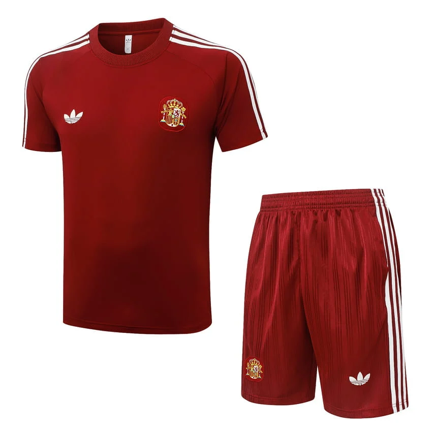 Ensemble Maillot Short Espagne 2026 2027 Rouge