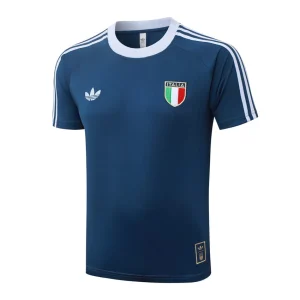Ensemble Maillot Short Italie 2026 2027 Bleu Sombre