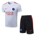 Ensemble Maillot Short PSG 2026 2027 Blanc Rouge