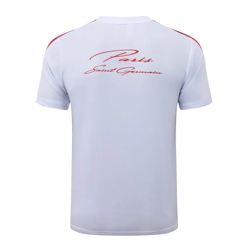 Ensemble Maillot Short PSG 2026 2027 Blanc Rouge