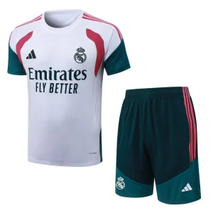 Ensemble Maillot Short Real Madrid 2026 2027 Blanc Rouge