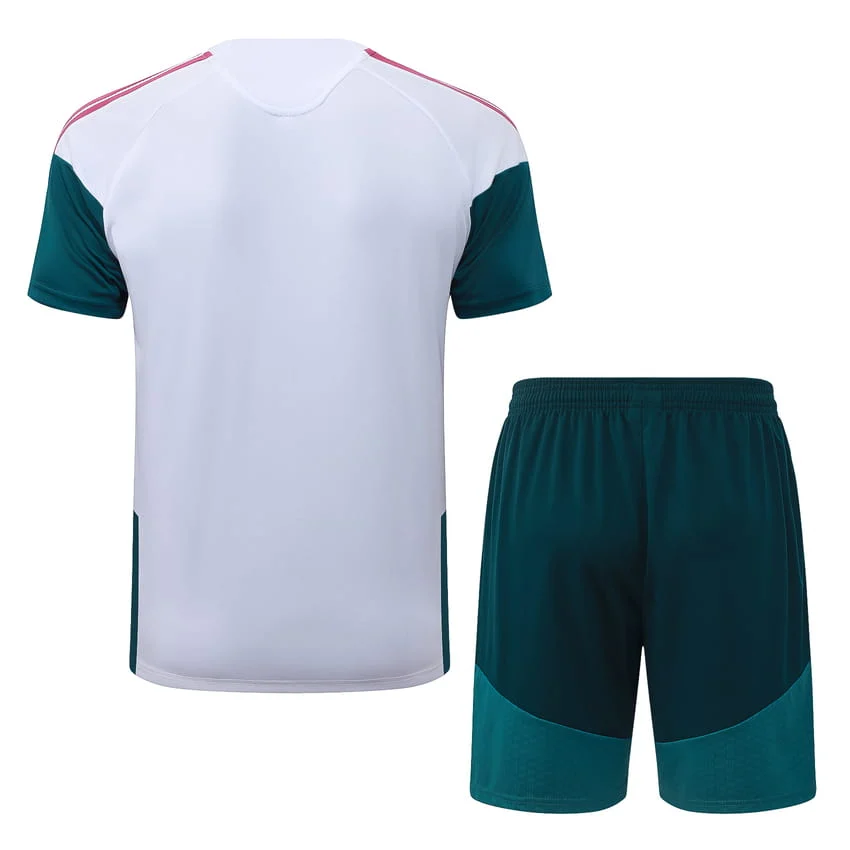 Ensemble Maillot Short Real Madrid 2026 2027 Blanc Rouge