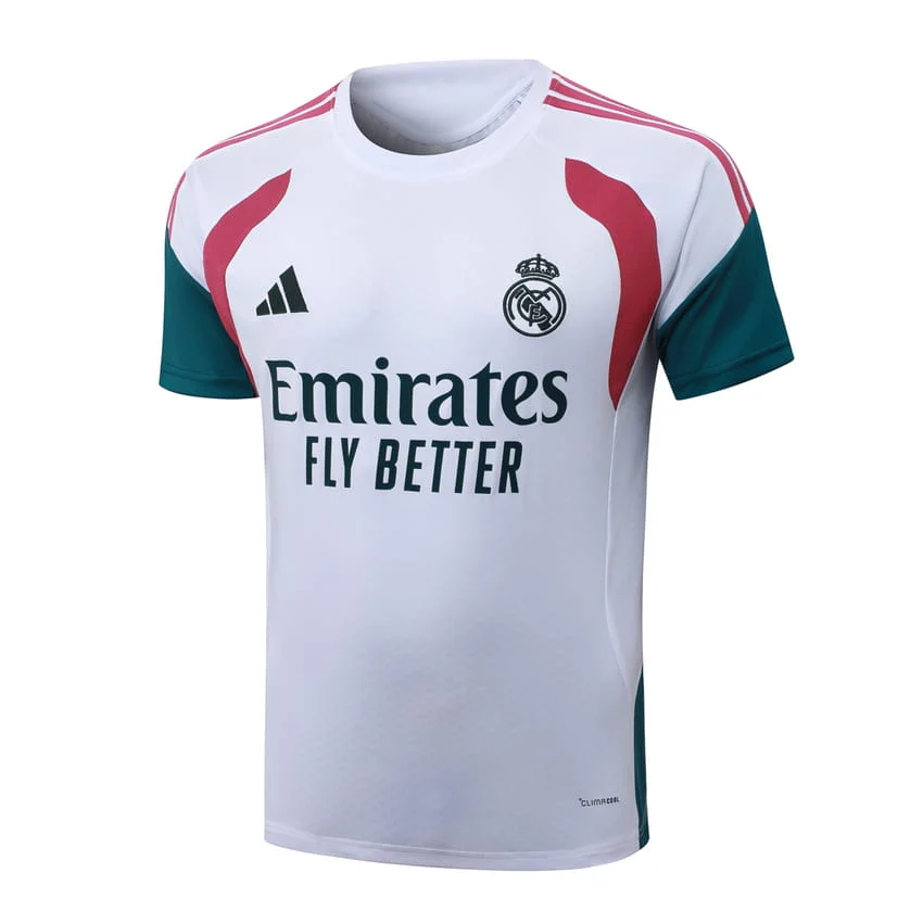 Ensemble Maillot Short Real Madrid 2026 2027 Blanc Rouge