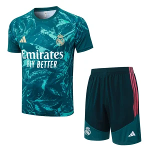 Ensemble Maillot Short Real Madrid 2026 2027 Vert Nuit
