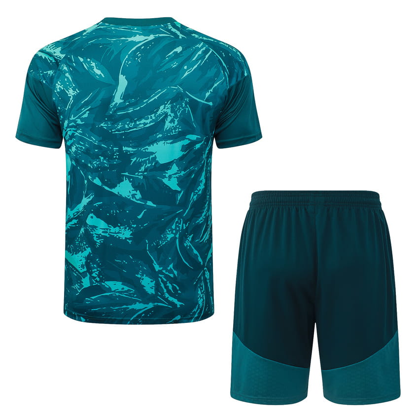 Ensemble Maillot Short Real Madrid 2026 2027 Vert Nuit