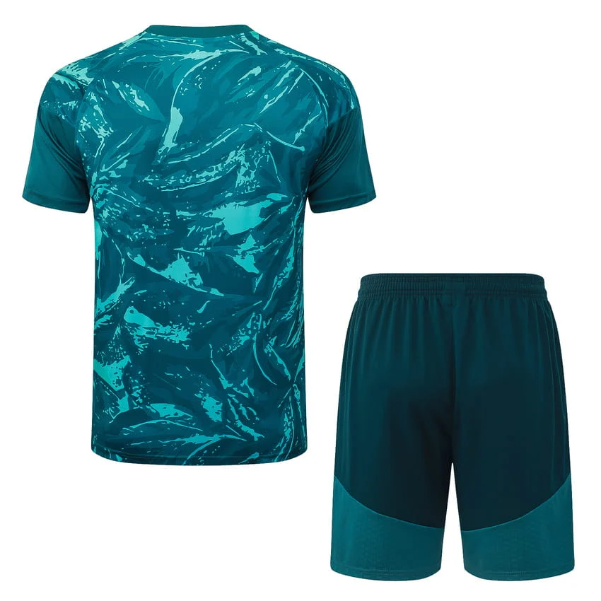 Ensemble Maillot Short Real Madrid 2026 2027 Vert Nuit