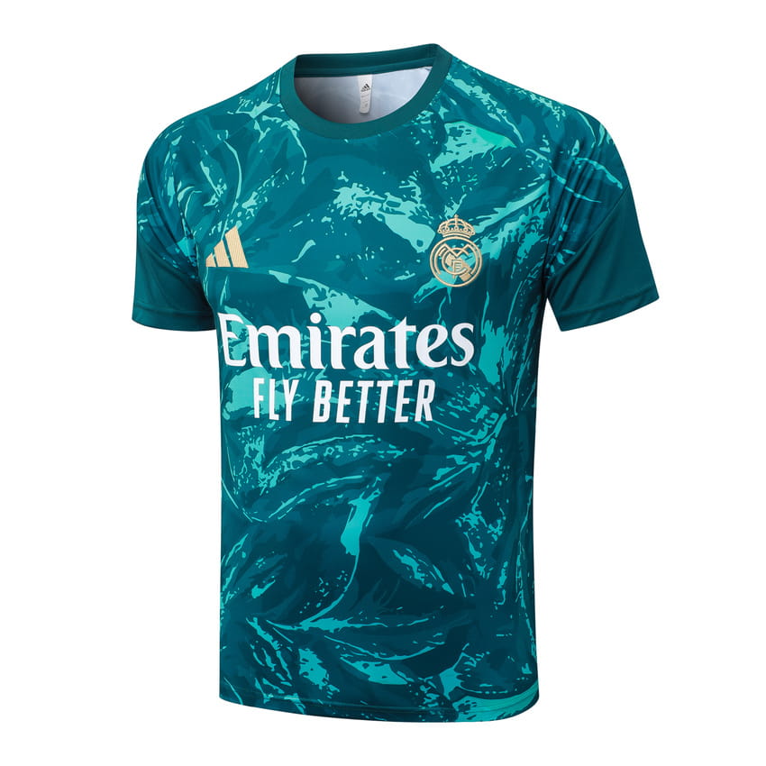 Ensemble Maillot Short Real Madrid 2026 2027 Vert Nuit