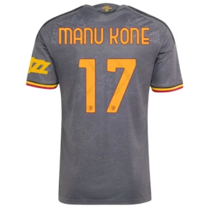 Maillot AS Roma Third 2026 2027 Manu Kone
