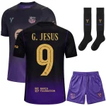 Maillot Kit Enfant Barca Exterieur 2026 2027 Jesus