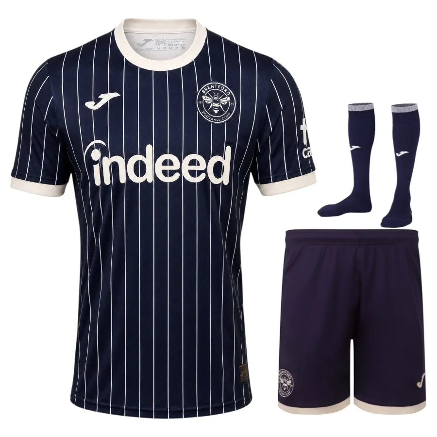Maillot Kit Enfant Brentford Exterieur 2026 2027 (1)