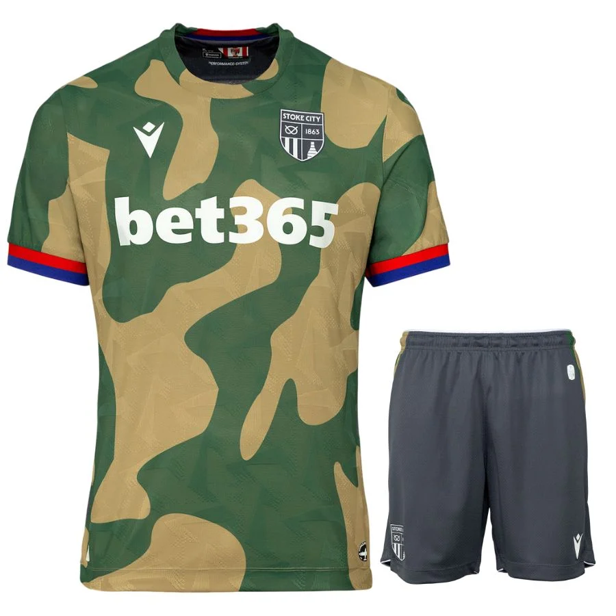 Maillot Kit Enfant Stoke City Exterieur 2026 2027